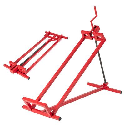 Costway Lawn Mower Lift Jack Riding Mower Lift-Red
