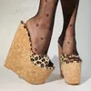 LAIGZEM Damen-Pumps zum Hineinschlüpfen, Kunstpferdehaar, 20 cm, High Heels, Maultiere, offene Spitze, Party, Abschlussball, Damenschuhe, große Größe 36 43 45 48