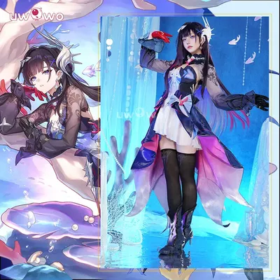UWOWO Hysile Cosplay Collab Serie: Spiel Honkai: Star Rail Hysilens Cosplay Kostüm S-XL Halloween Kostüm Image