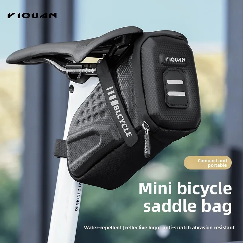 Fahrrad Schwanz Tasche Sattel Tasche MTB Rennrad Wasserdichte EVA Hard Shell Rennrad Hinten Tasche Radfahren Werkzeug Halter Tasche Fahrrad Zubehör Image