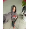 Harajuku Embroidery Hoodies Women Goth Gothic Y2k Tops Grunge Clothes Oversized Hoodie Streetwear Sweatshirts Women Clothing