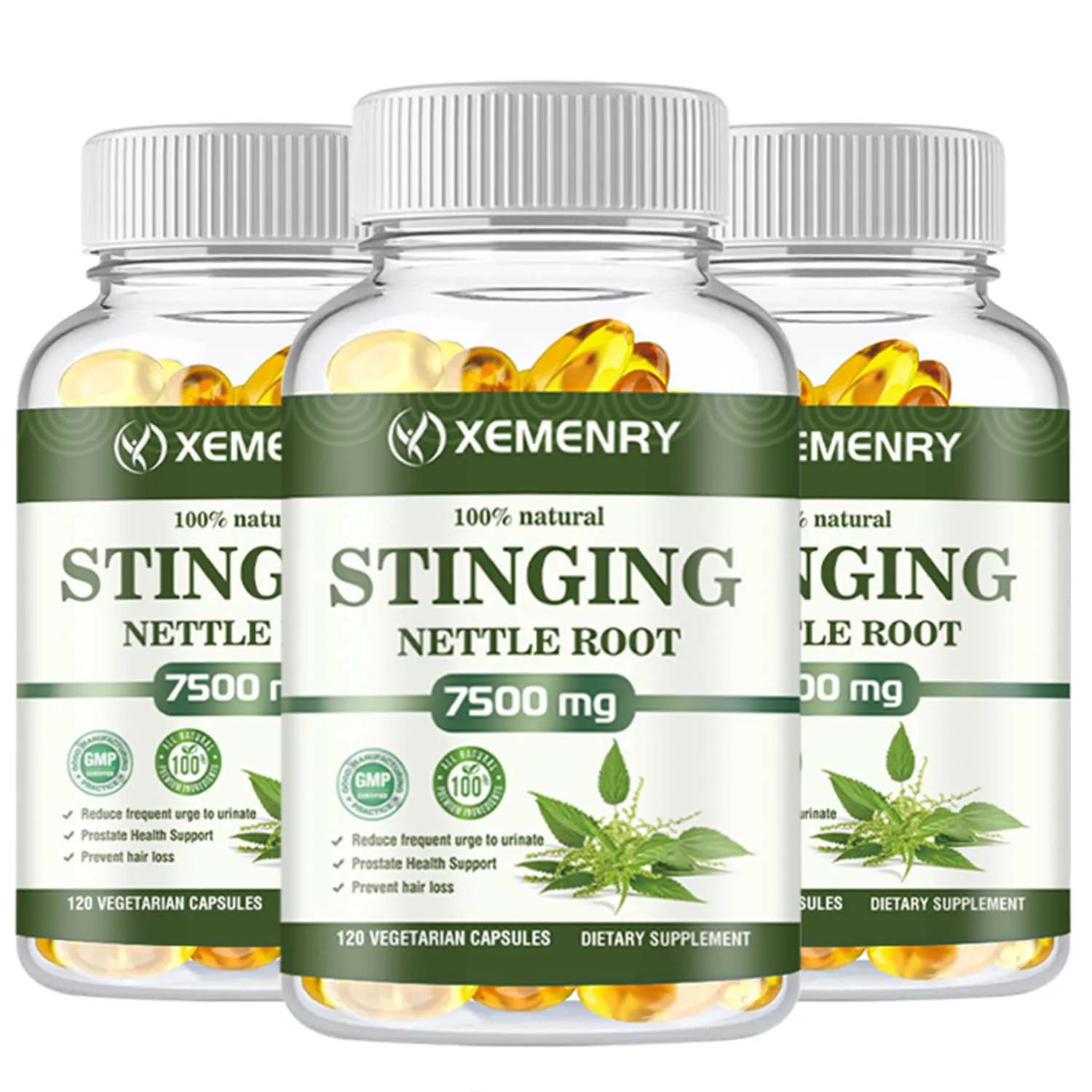 Stinging Nettle Root - Supports Prostate and Urinary Health, Boosts Metabolism, Improves Immunity, Non-GMO, Gluten-free