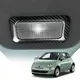 Reale Duro Secco Adesivo In Fibra di Carbonio Per Abarth 595 695 Fiat 500 2007-2020 2021 2022 2023 2024 LHD RHD Lampada Da Lettura Telaio Esterno