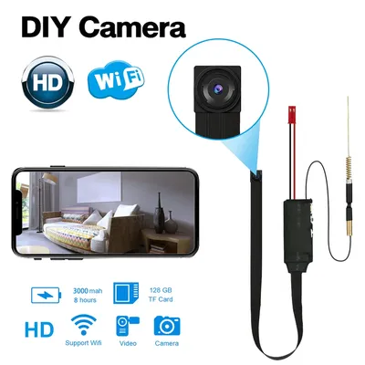 HD 1080P Mini Kamera Video Recorder WiFi Camcorder DIY Modul Smart Home Bewegungserkennung Drahtlose P2P Cam Unterstützung Remote View