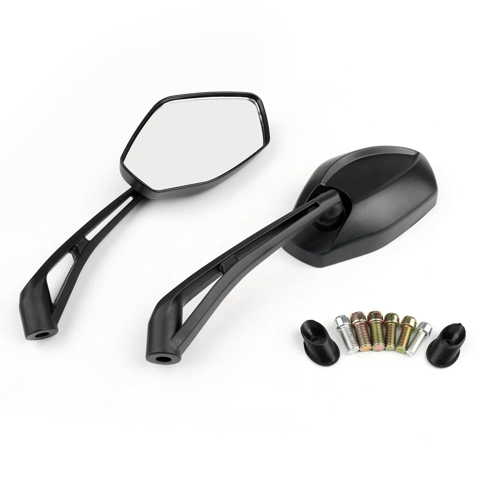 Topteng Spiegelset für Peugeot Speedfight 3 Speedfight 4 Keeway TX 50 Lexmoto XTRS 125