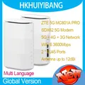 Sbloccato ZTE 5G Interno CPE MC801A PRO Wi-Fi 6 AX3600 Modem Wireless SDX62 5G NSA SA 4G LTE CAT16 Gigabit Sim Card Router WiFi