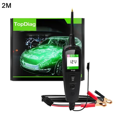 Automobile and motorcycle truck circuit diagnostic instrument P100 voltage short circuit test maintenance tool car tester
