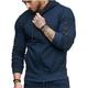 Per uomo Felpa con cappuccio Felpa con cappuccio a zip intera Felpa con cappuccio in pile Felpa con cappuccio tattica Felpa con cappuccio foderata in pile Nero Verde militare Blu marino Grigio Con