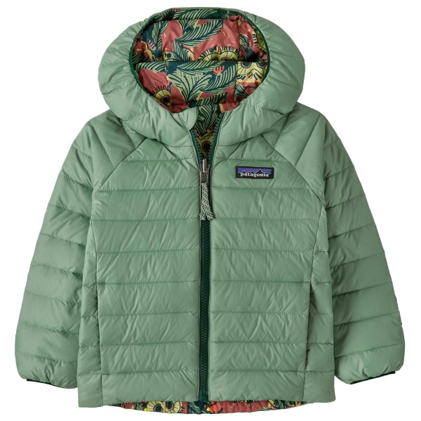 Patagonia - Baby's Reversible Down Sweater Hoody - Daunenjacke Gr 2 Years grün
