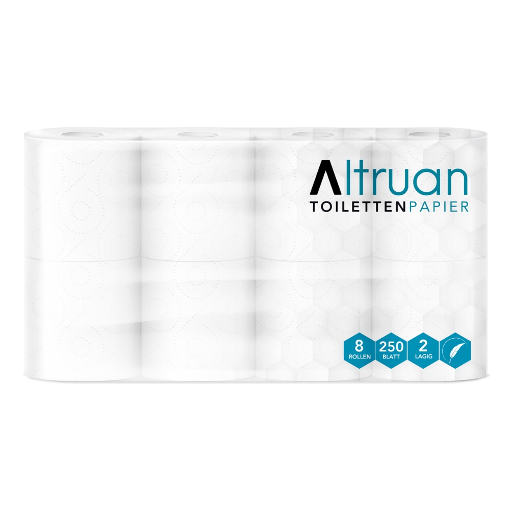Altruan Toilettenpapier, 2-lagig, weiß Image