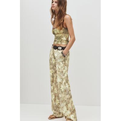 Flowy Floral Trousers