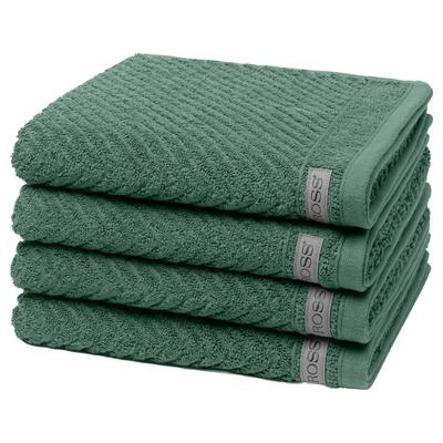 ROSS Smart 4er Set Handtuch Kiefer Petrol Image