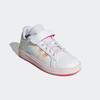 Klettschuh ADIDAS SPORTSWEAR "GRAND COURT 2.0 KIDS", Gr. 33, cloud weiß, iridescent, pink fusion, Synthetik, Textil, sportlich, Schuhe, Design auf den Spuren des adidas Superstar