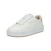 Sneaker GANT "Gant Sneaker Leder", Damen, Gr. 41, weiß, Leder, casual, Schuhe