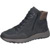 Winterboots WALDLÄUFER "K-JOHN", Herren, Gr. 7,5 (41), bunt (nachtblau, braun), Nubukleder, Nappaleder, sportlich, Schuhe, Schnürboots, Stiefelette,Bequemschuh in Komfortweite H (=sehr weit)