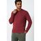 Crew Clothing Mens Neck Jumper - Dark Red Cotton - Size Small | Crew Clothing Sale | Discount Designer Brands