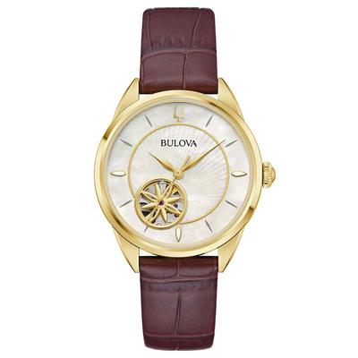 Bulova Sutton Damenarmbanduhr Braun 97L179 Image