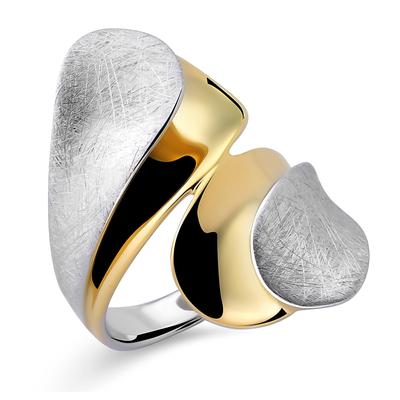 Orphelia Damen-Ring Sterling-Silber 925 – Silber/Gold ZR-7508 Image