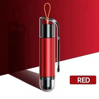 Emergency Life Key Car Safety Hammer Window Breaker Multi-Function Escape Tool with Hidden Punch Seatbelt Cutter Compact Essential Device for Vehicle Emergency Situations