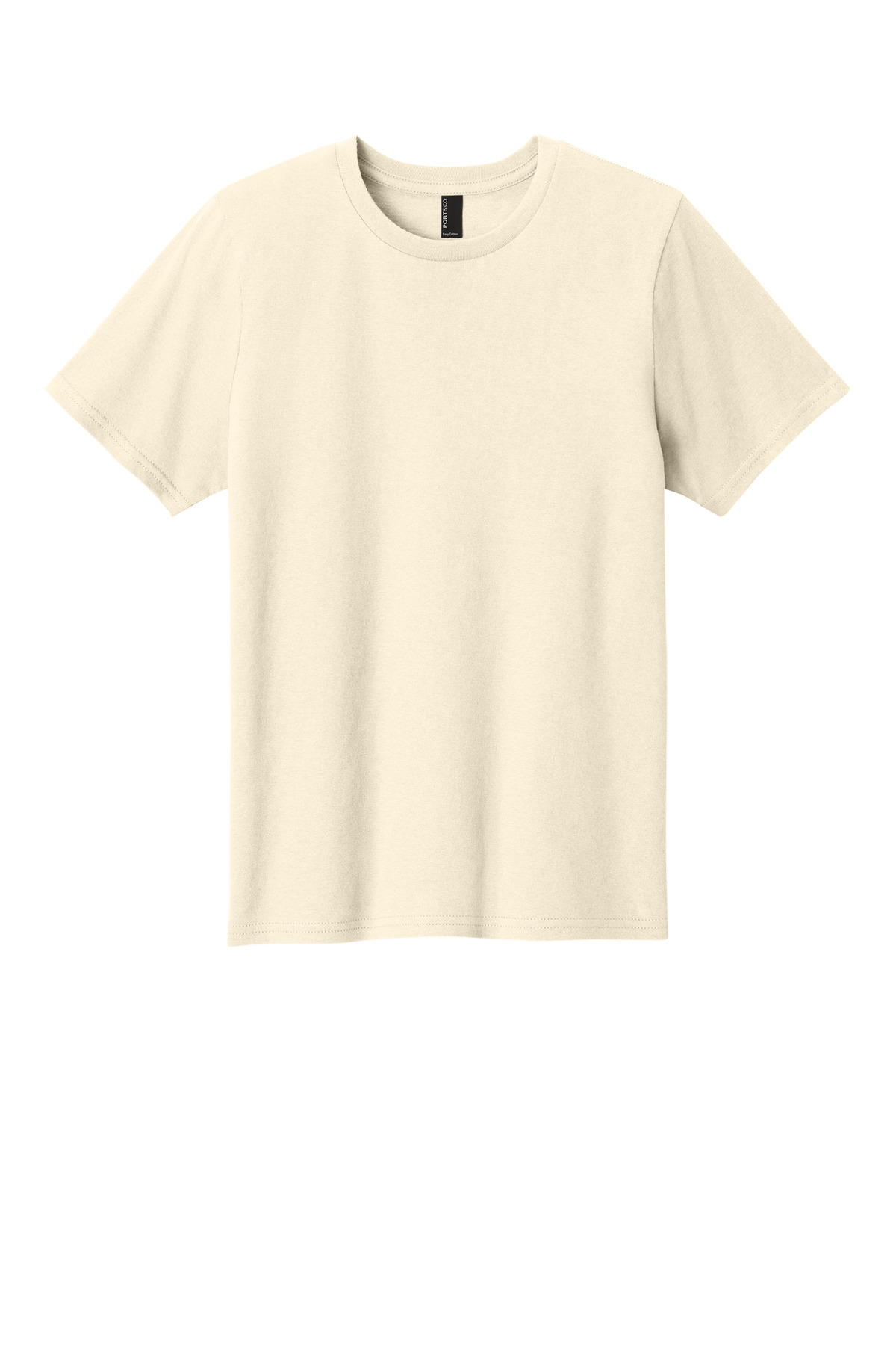 Port & Company PC43Y Co Youth Easy Cotton Top in Natural size Medium