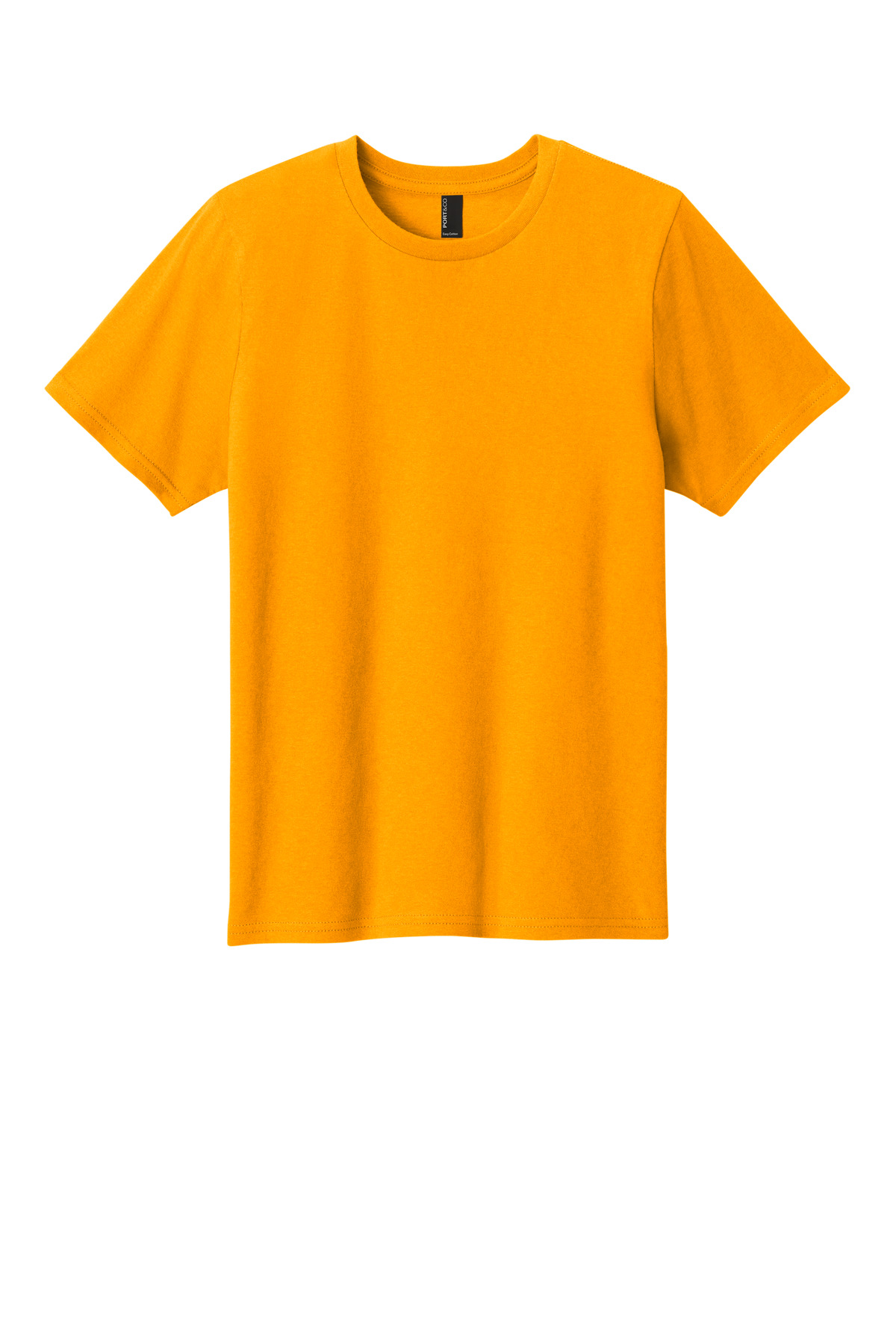 Port & Company PC43Y Co Youth Easy Cotton Top in Gold size Small