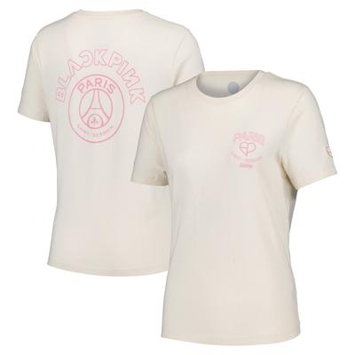PSG x Blackpink Grafik T-Shirt - Natürlich - Damen Image