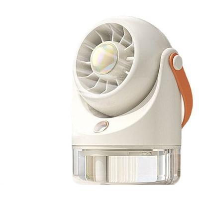 Tischventilator mit Wasserkühlung, Mini Ventilator mit Kühlen Nebel, Tischventilatoren mit 3 Image