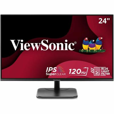 Viewsonic Va2456A-Mhd 24 Inch Ips 1080P Monitor With 120Hz, Eye Care, Hdmi, Displayport, And Vga Inputs - Va2456Amhd