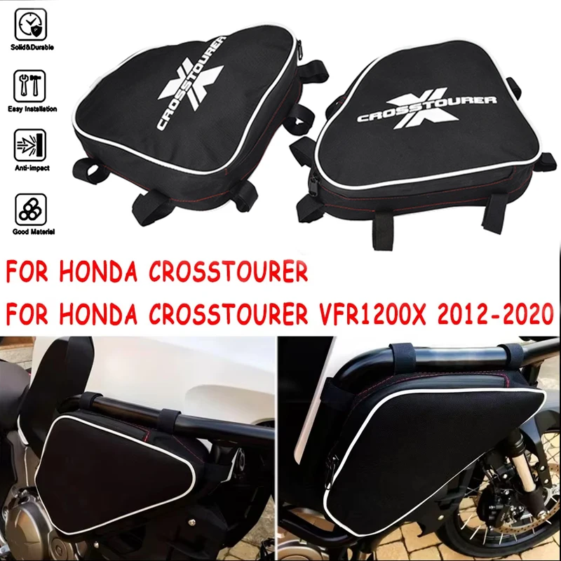 Für Honda VFR1200X Crosstourer 12-20 NEUE Motorrad Rahmen Crash Bars Wasserdichte Original Stoßstange Reparatur Werkzeug Platzierung Tasche Image