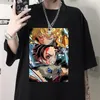Facion Unisex T-shi RT is Sibilla Inosuke Kamado Tanjiro Azuma Zenitsu P Hayashi t Shirts Anime entworfen Sommer coole Casual Tops