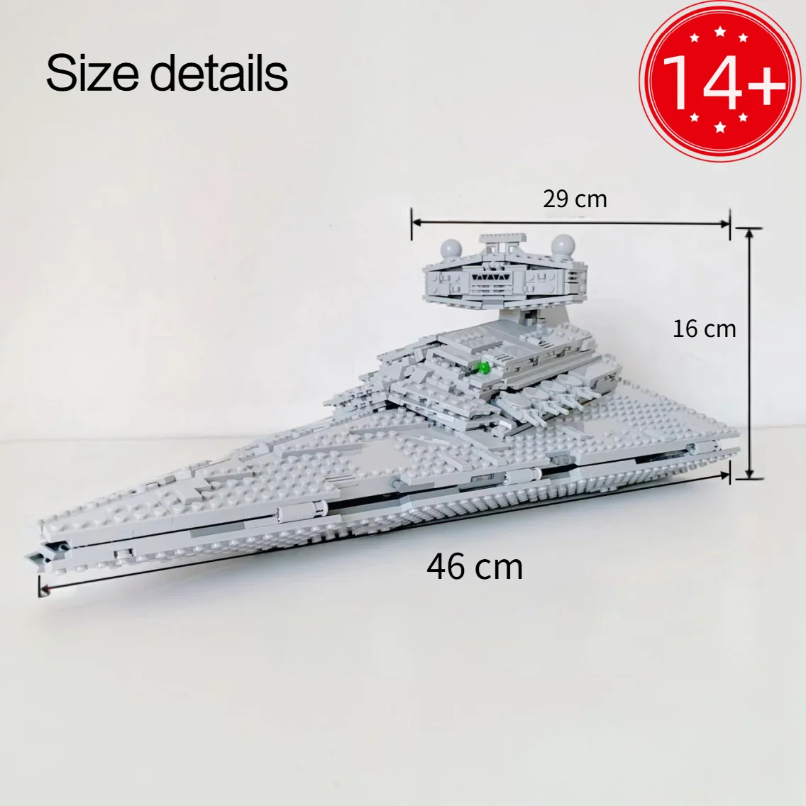 1555 stücke MINISO Disney UCS Stern Schlacht Schiff Ziegel Bausteine Puzzle Modell Für Kinder Urlaub Geburtstag Geschenke