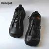 Herrenschuhe aus schwarzem Leder zum Schnüren, verschleißfest, atmungsaktiv, braun/schwarz, gemischte Farben, Freizeitschuhe, handgefertigte Herrenschuhe