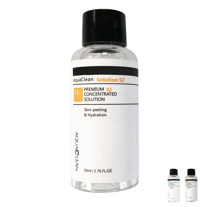 Professionelles Dermabrasionslösung Gesichtsserum Aqua 50 ml für Hautpflegemaschinen, feuchtigkeitsspendende Tiefenreinigungsbehandlung für den Salon Image