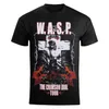 W A S P The Crimson Idol T-Shirt Männer und Frauen Kurzarm Baumwolle T-Shirts Retro Hip Hop Rock Band Y2k Tops Sommer Damenbekleidung