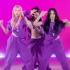 Koreanische Sängerin Gruppe Jazz Tanz Kostüm Hip Hop Kleidung Frauen lila Tops Hosen lose Praxis tragen kpop Performance Anzug jl5906