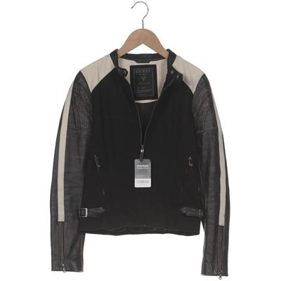 Guess Damen Jacke, Gr. 32, schwarz, Elasthan, Baumwolle, Kunstleder, Synthetik Image