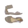 Gabor Damen Sandale, Gr. 4.5, beige, kein Etikett