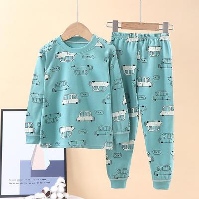 Kids Boys' 2 Pieces Sweatshirt Sweatpants Set Long Sleeve children's crocodile underwear glasses children's square underwear big boy underwear rocket Animal Cartoon Summer Spring Daily Home 7-13