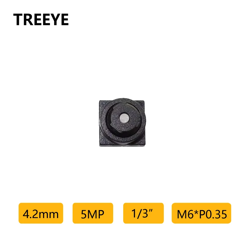 HD 5.0megapixel 4.2mm M6 Lens 1/3“ 650nm IR Fitler Barcode QR Scanning Equipment / Scanner / Mobile Phone /Endscope /Drones Lens