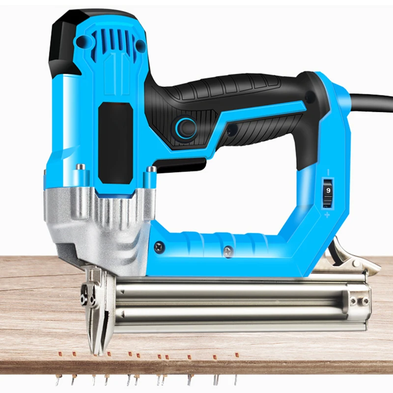 2300W Electric Nailer F30/F25/F20/F15 Electric Straight Staple Nail Gun 220V Woodworking Tool Furniture Tacker Stapler
