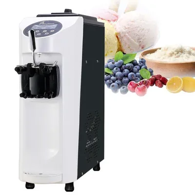 Ice Cream Machine Frozen Yogurt Ice Cream Maker Display Commercial Soft Serve Ice Cream Machine