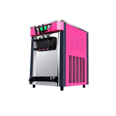 Soft Ice Cream Machine Most Popular Three Flavors Ice Cream Cone With LCD panel Ice Cream Machine