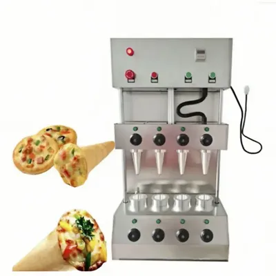 Automatic Pizza Cone Maker Electric Pizza Cone Machine Stainless Steel Pizza Cone Maker Set