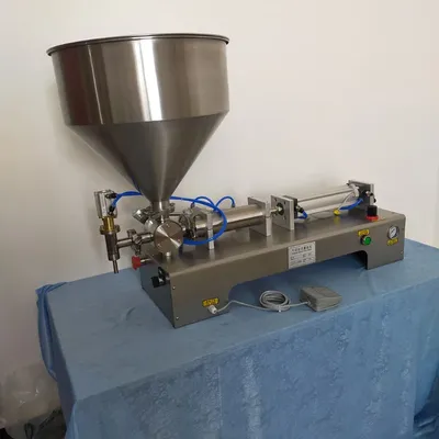 PBOBP Filling Machine Electronic Scale Liquid Filler Water Drinking Wine Juice 10ml-3000ml Juice Beverage Liquid Filler