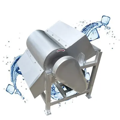 110V 220V Ice Crusher Large Commercial Ice Particle Stainless Steel Industrial Ice Breaking Machine For Sale