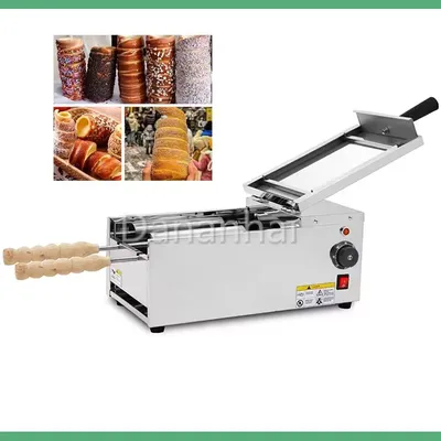 220V/110V Chimney Cake Machine, Commercial Hungarian Roll Oven Machine, Electric Toaster