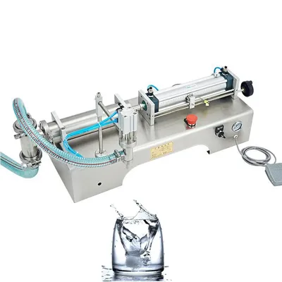 Desktop Liquid Filling Machine Single Head Multifunctional Filling Machine Juice Beer Etc.