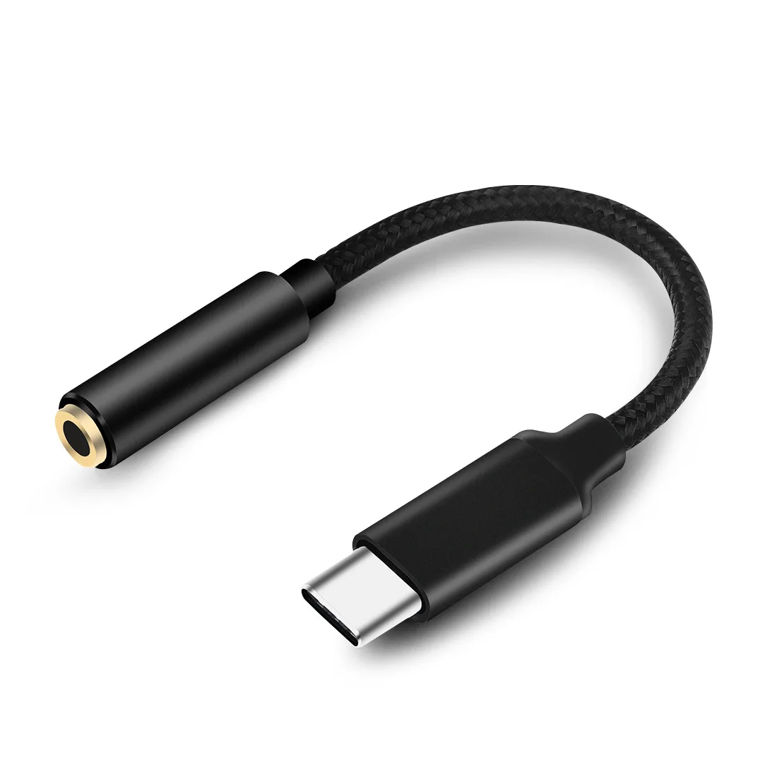 ELFINEAR HiFi Portable DAC & Headphone Amp Cable - 32 Bit/384kHz Sampling, Inline Mic Control