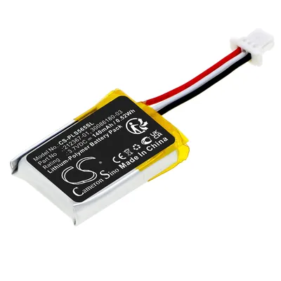 Li-Polymer Wireless Headset Battery for Plantronics, 3.7V, 140mAh, Compatible Models: C565, CS540, CS540A, Savi CS540