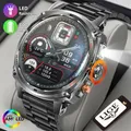 LIGE Nuovo Astuto Della Vigilanza Degli Uomini 800mAh Batteria Ultra Lungo Tempo di Standby Chiamata Bluetooth 1.75 "Display AMOLED Sport Fitness Smartwatch da Uomo